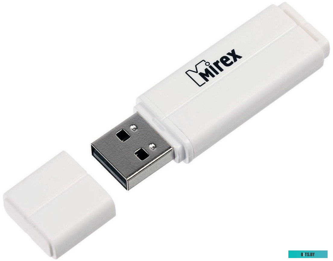 USB накопитель (Флешка) Mirex Color Blade Line 16GB (белый) [13600-FMULWH16]