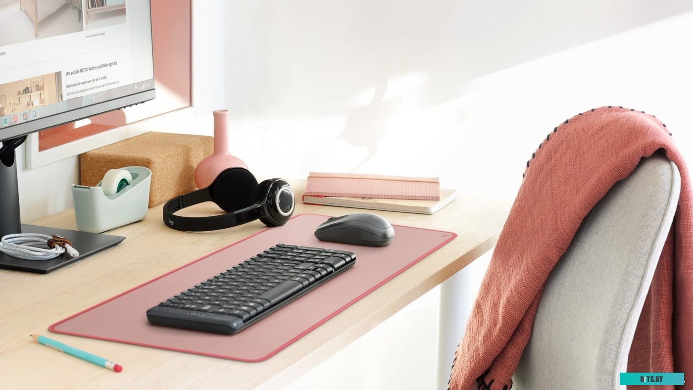 Комплект (клавиатура+мышь) Logitech MK220 (920-003169/ 920-003236)
