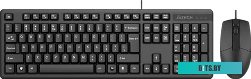 Комплект (клавиатура + мышь) A4Tech KK-3330