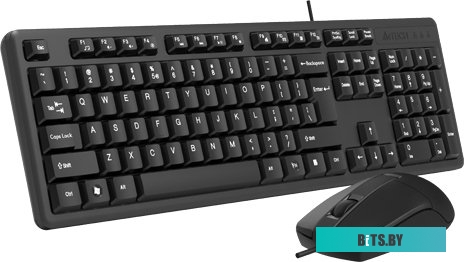 Комплект (клавиатура + мышь) A4Tech KK-3330