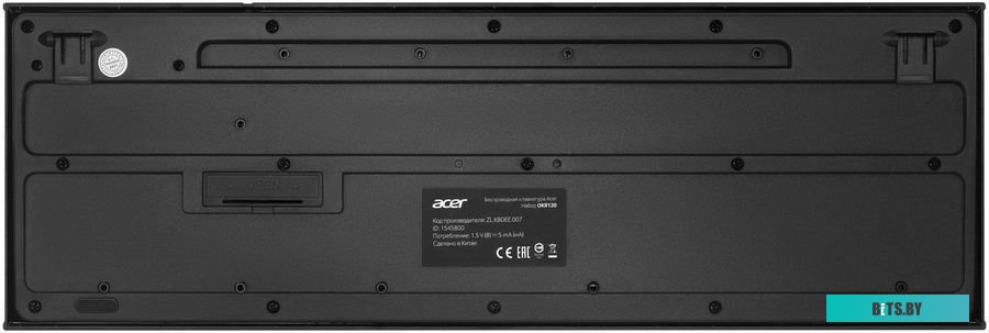 Комплект (клавиатура+мышь) Acer OKR120 черный <ZL.KBDEE.007>