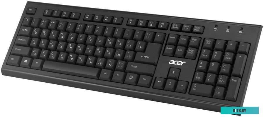 Комплект (клавиатура+мышь) Acer OKR120 черный <ZL.KBDEE.007>