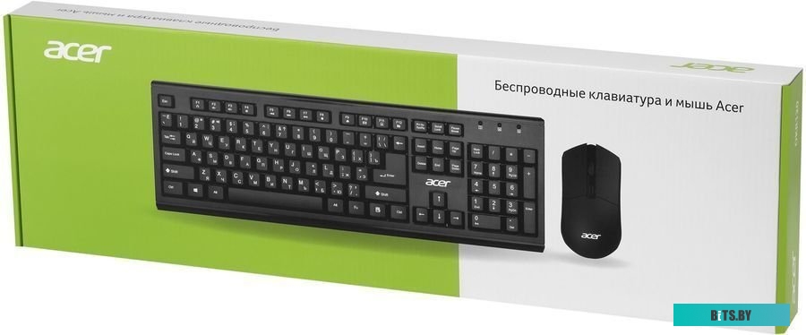 Комплект (клавиатура+мышь) Acer OKR120 черный <ZL.KBDEE.007>