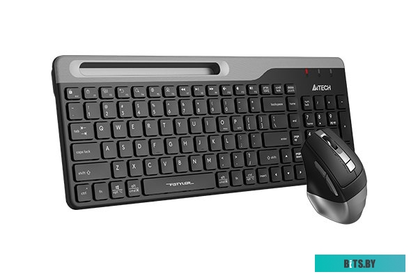 Комплект (Клавиатура + мышь) A4Tech Fstyler FB2535C (темно-серый)