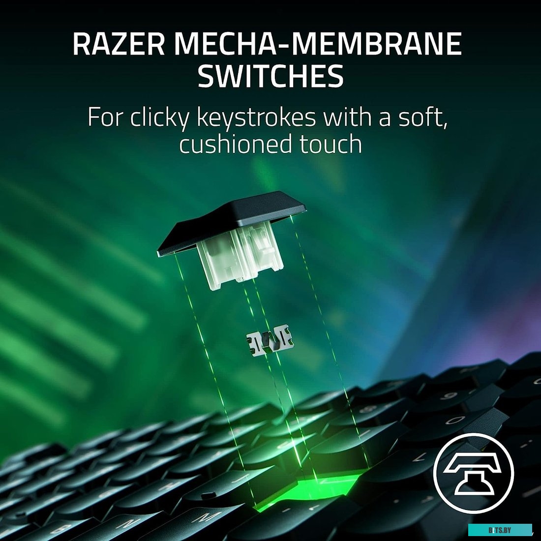 Игровая клавиатура Razer Ornata V3 Tenkeyless RZ03-04881600-R3R1