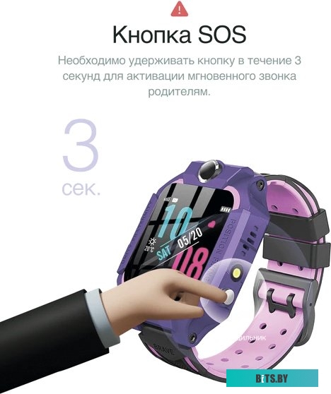 Умные часы Prolike PLSW02PP (сиреневый)