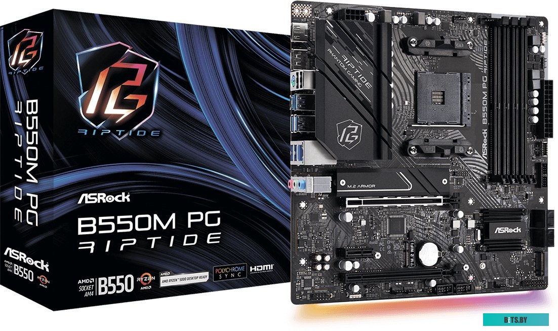 Материнская плата ASRock B550M PG Riptide