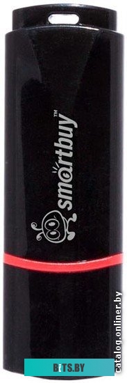 USB накопитель (Флешка) Smart Buy Crown 16Gb Black (SB16GBCRW-K)