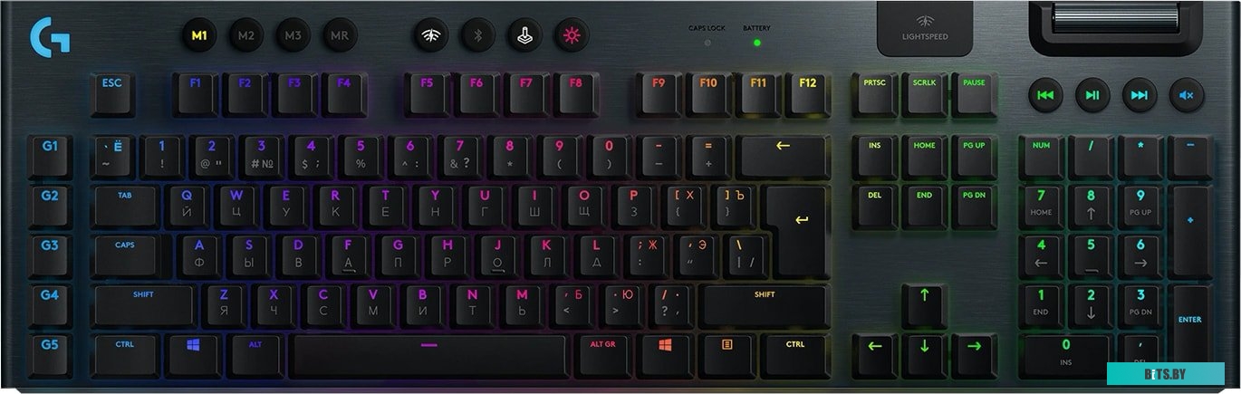 Клавиатура Logitech G915 Lightspeed GL Tactile <920-008909>