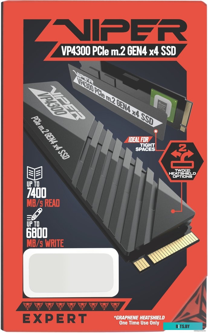 SSD Накопитель Patriot Viper VP4300 1TB VP4300-1TBM28H