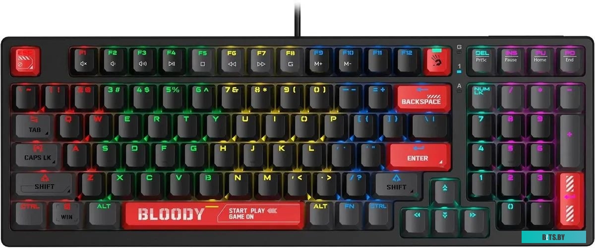 Клавиатура A4Tech Bloody S98 BLMS Red Plus