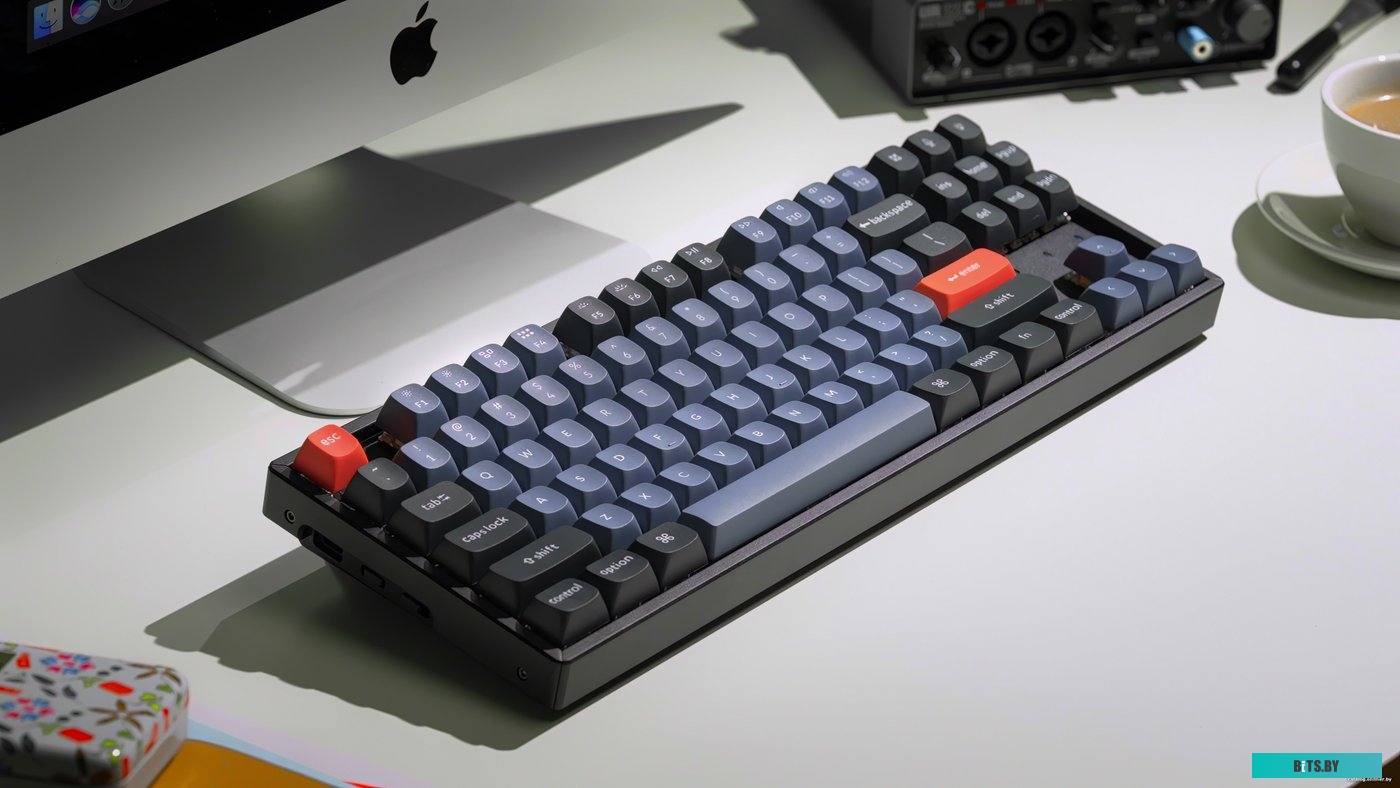 Клавиатура Keychron K8 Pro Wireless RGB K8P-J1-RU (Gateron G Pro Red)