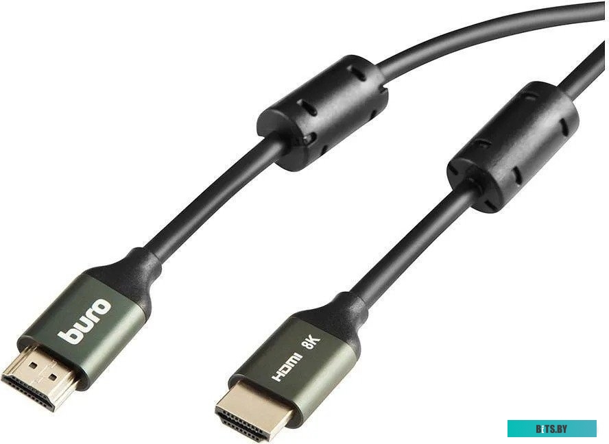 Кабель Buro BHP-HDMI-2.1-5G HDMI - HDMI (5 м, черный)