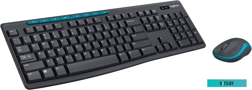 Комплект (клавиатура + мышь) Logitech Wireless Combo MK275 (920-007721)