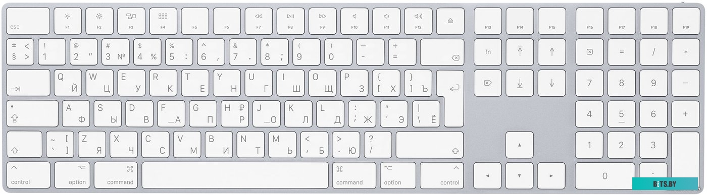 Клавиатура Apple Magic Keyboard с цифровой панелью MQ052RS/A