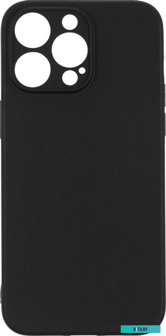 72415 Чехол (клип-кейс) BORASCO для Apple iPhone 15 Pro Max, черный [72415]
