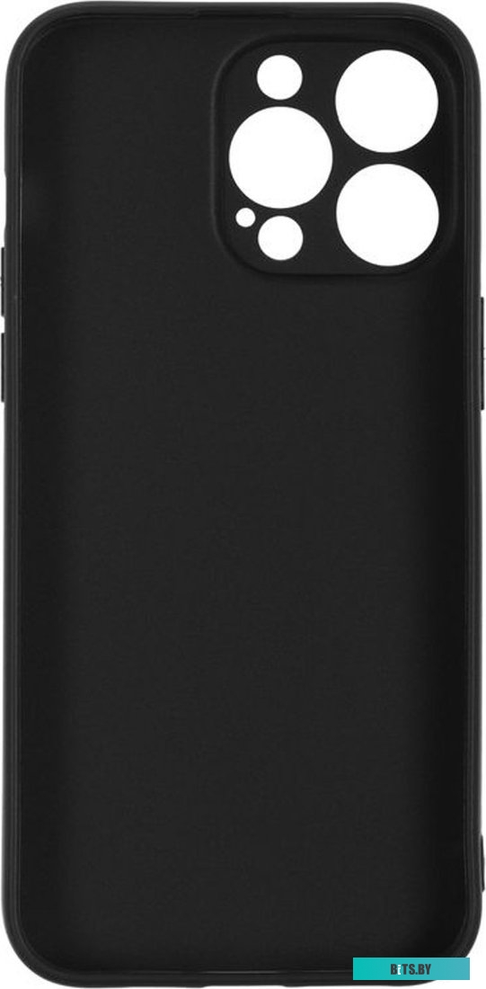 72415 Чехол (клип-кейс) BORASCO для Apple iPhone 15 Pro Max, черный [72415]