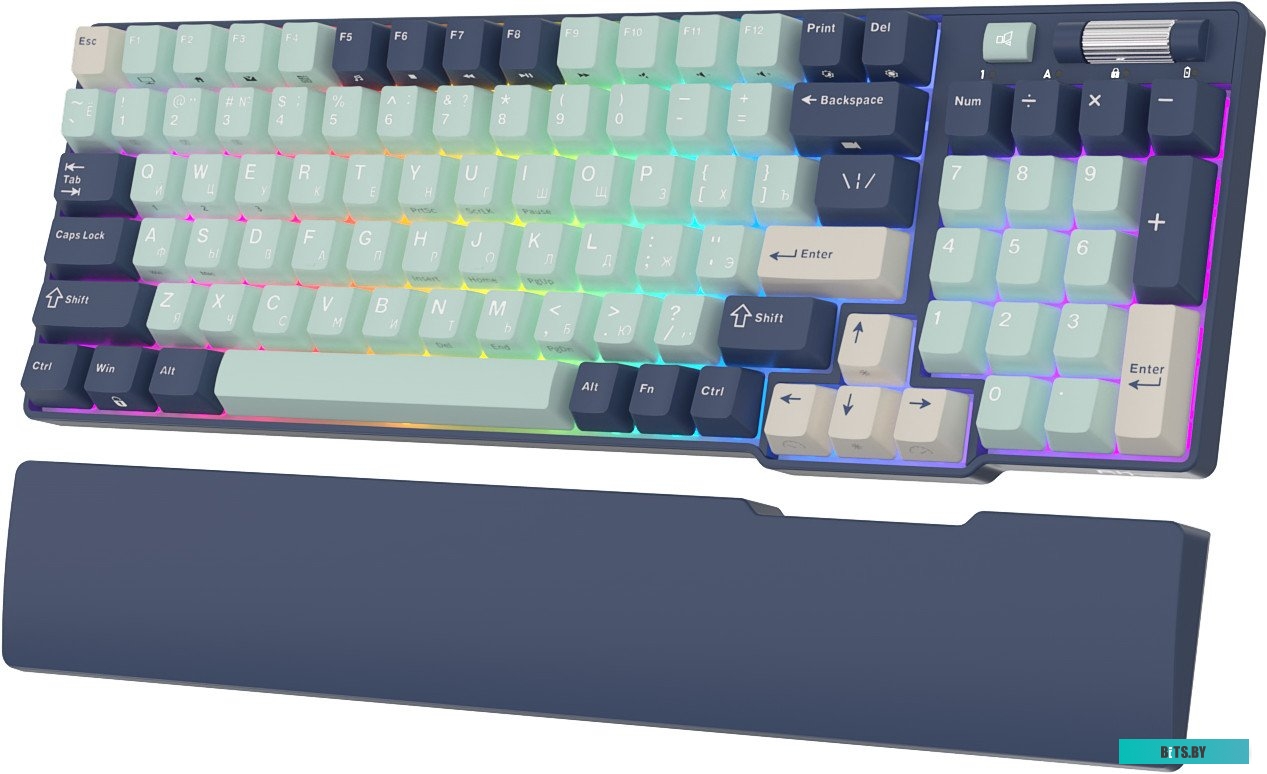 Клавиатура Royal Kludge RK96 RGB (синий, RK Red)