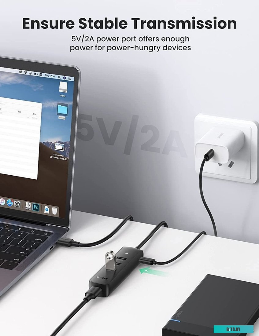 Концентратор USB (Хаб) Ugreen CM416 10915