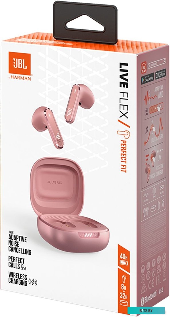JBL Live Flex (розовый)