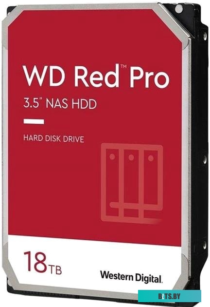 Жесткий диск WD Red Pro 18TB WD181KFGX