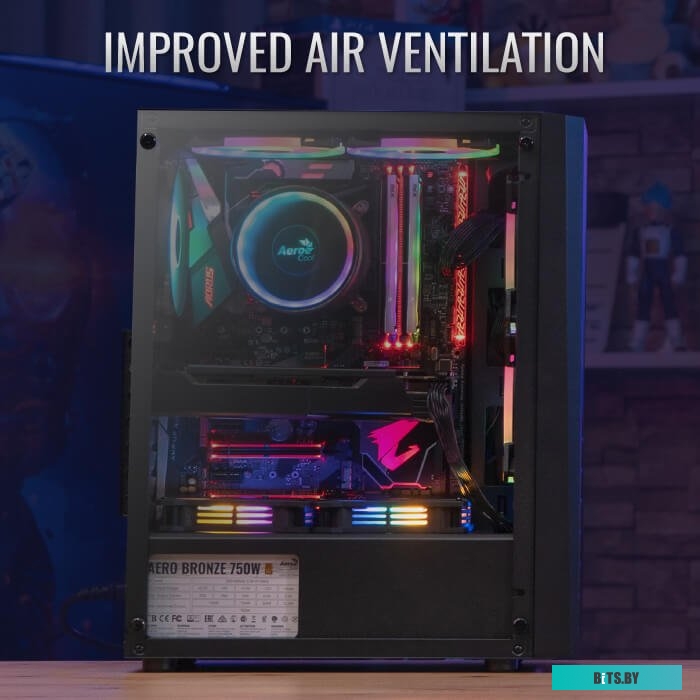 Корпус AeroCool Delta DELTA-G-BK-V1