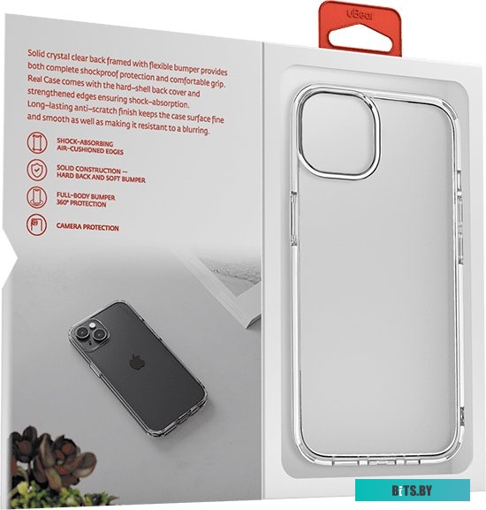 uBear Real Case для iPhone 13 Pro Max (прозрачный)