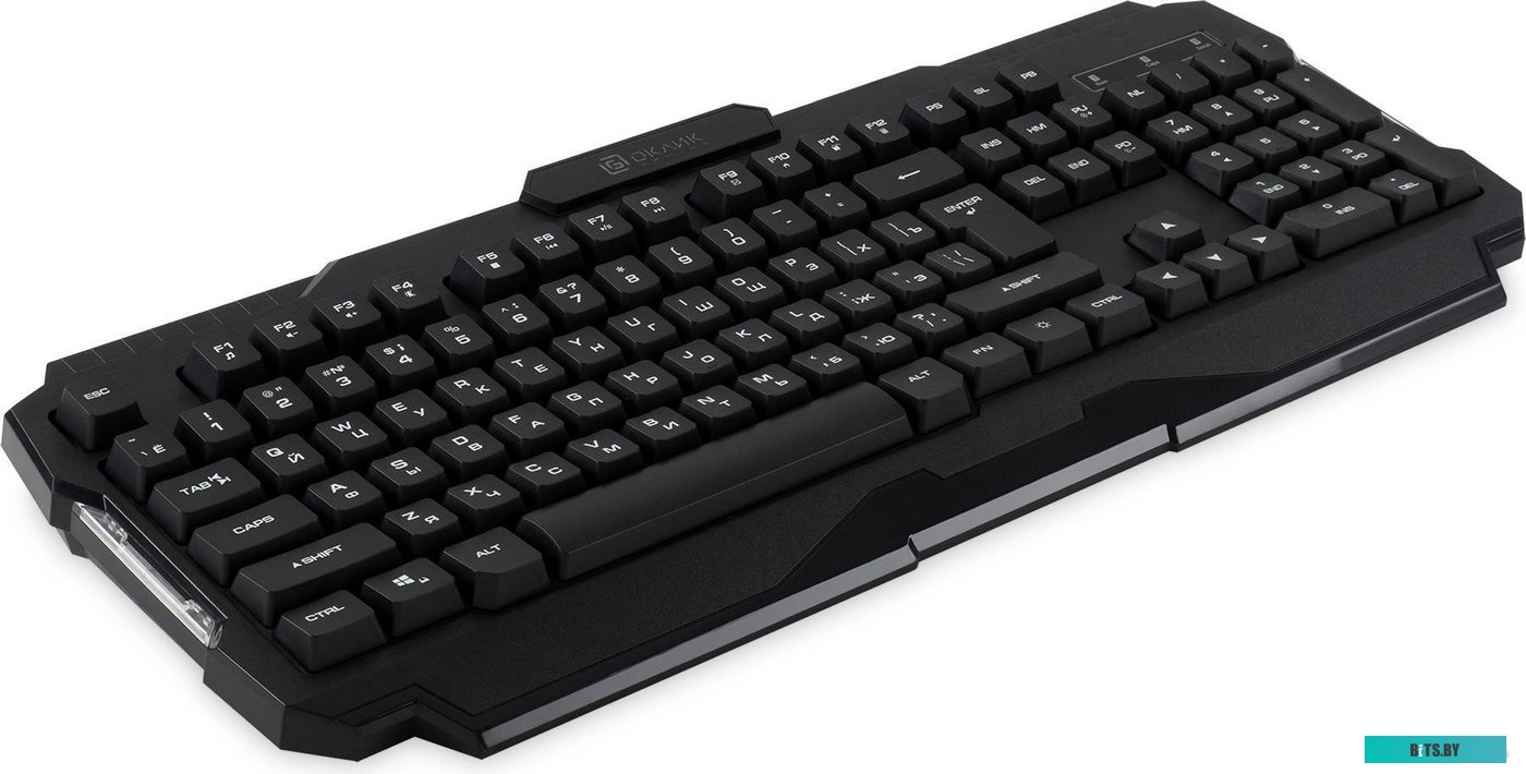 Клавиатура Оклик 757G HW2 черный USB for gamer (1790295)