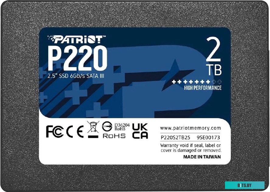 SSD накопитель Patriot P220 2TB P220S2TB25
