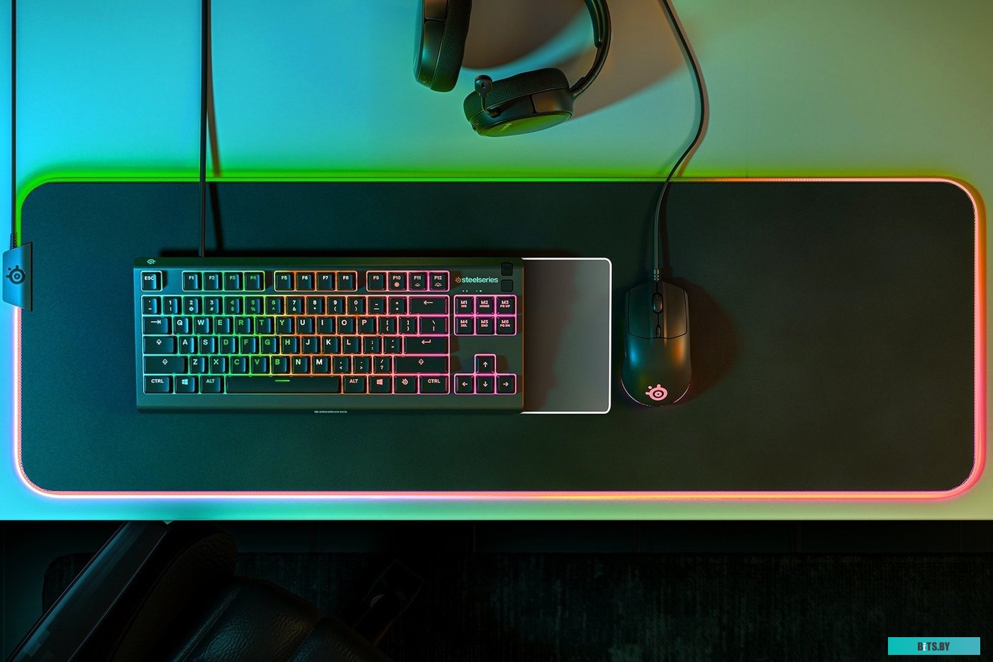 Клавиатура SteelSeries Apex 3 TKL <64817>