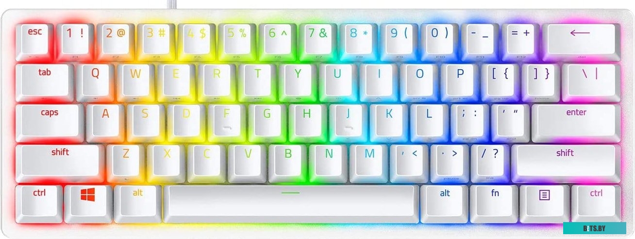 Клавиатура Razer Huntsman Mini Clicky (белый) <RZ03-03390300-R3M1>