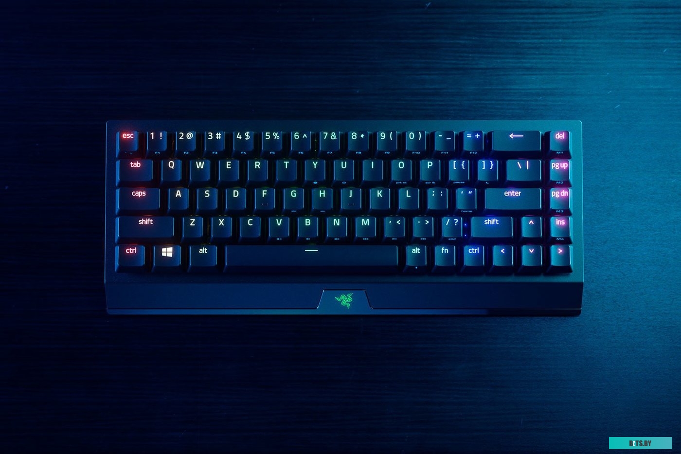Клавиатура Razer Blackwidow V3 Mini HyperSpeed Green Switch <RZ03-03891600-R3R1>
