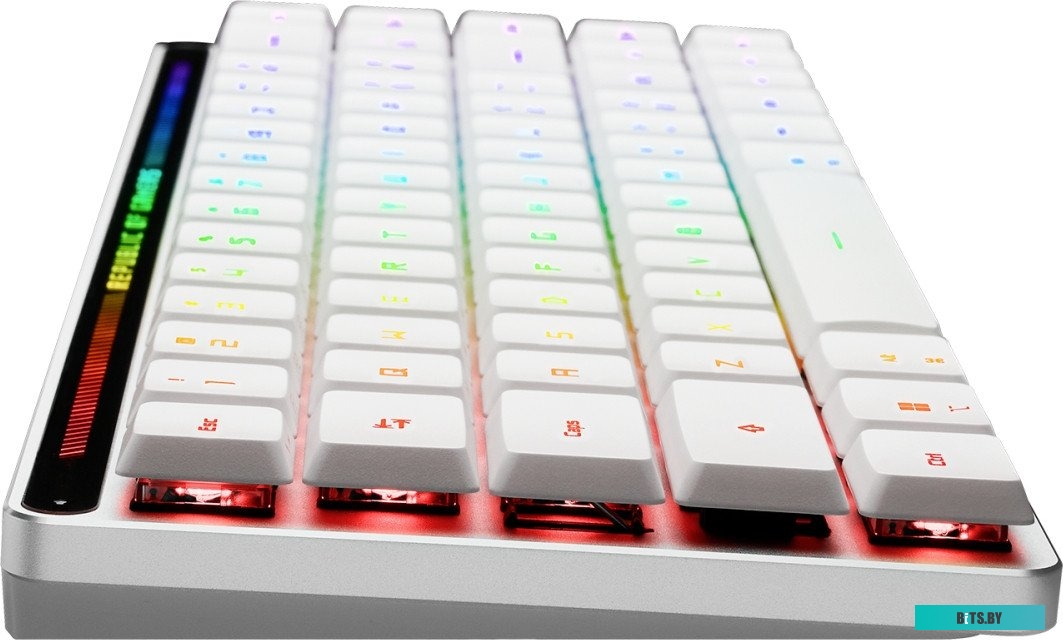 Клавиатура ASUS ROG Falchion Moonlight White (ASUS RX Low Profile Red) 90MP03EC-BKRA10