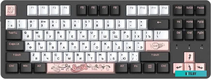 Dareu A87X (Dareu Blue Sky V3, черный/белый)