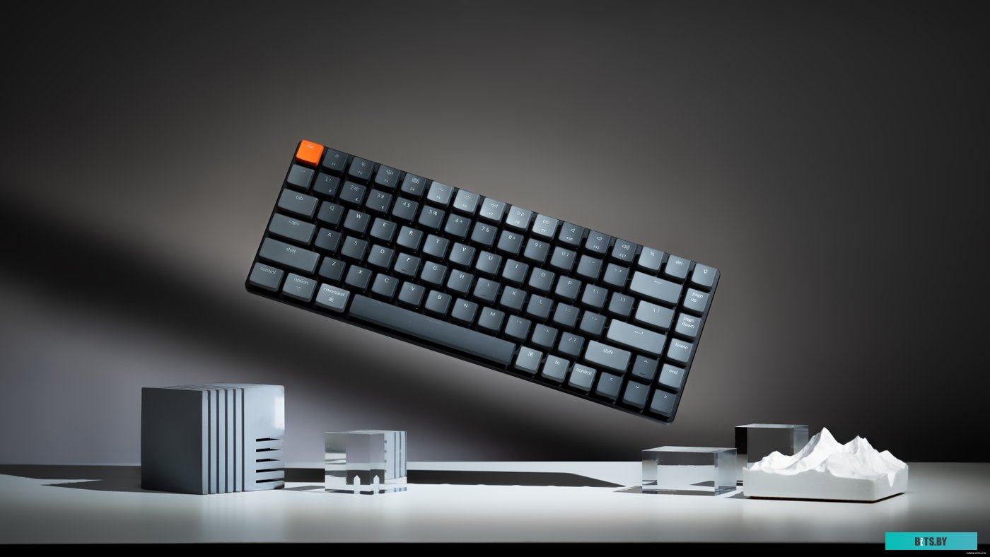 Клавиатура Keychron K3 Wireless V2 RGB K3-E2 (Keychron Low Profile Optical Blue)