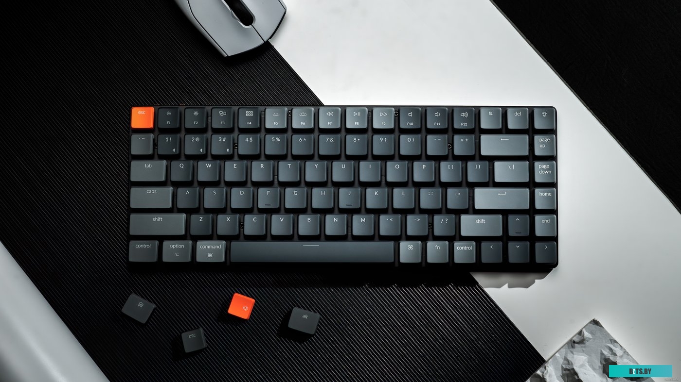 Клавиатура Keychron K3 Wireless V2 RGB K3-E2 (Keychron Low Profile Optical Blue)