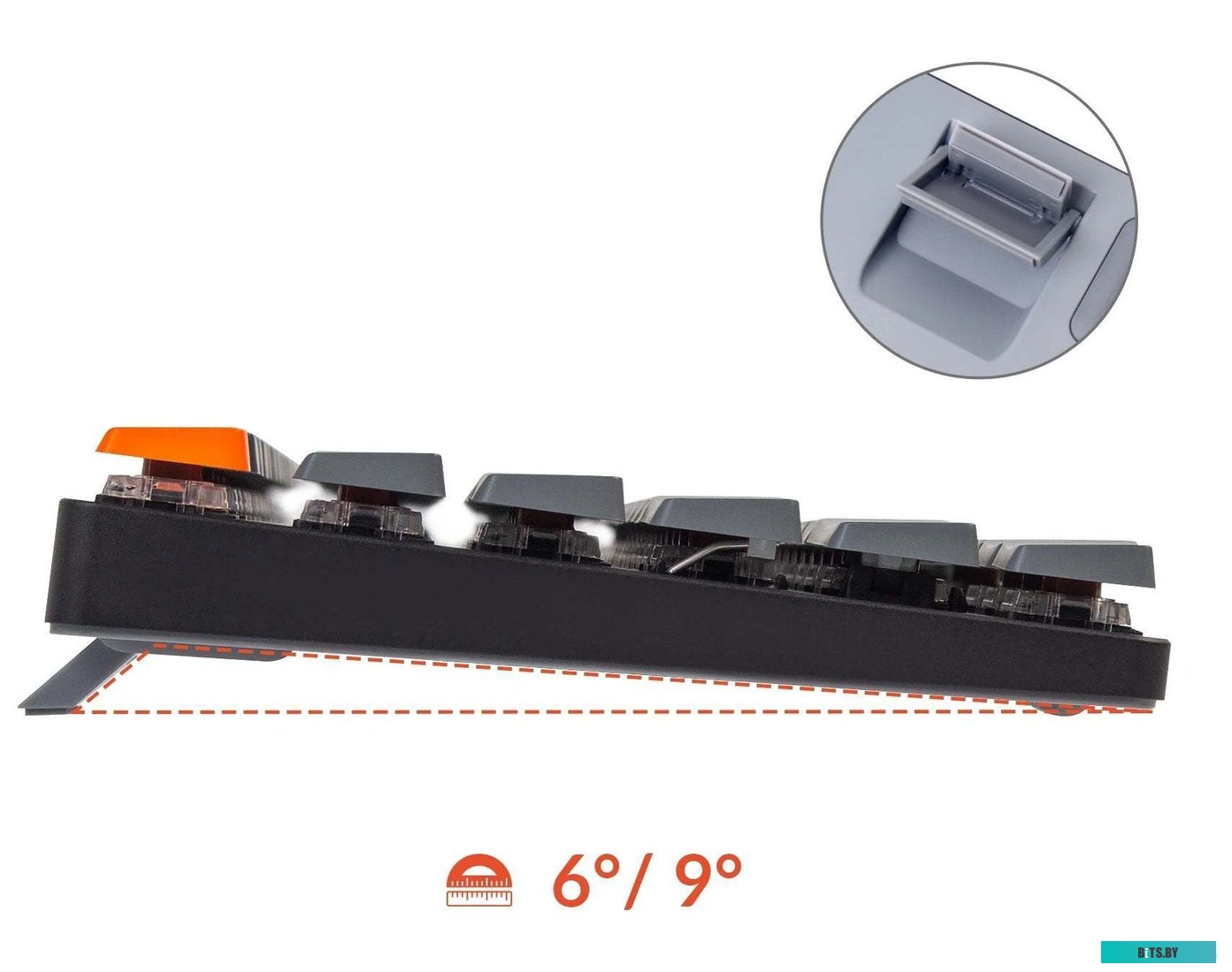 K5SE-E3-RU Keychron K5 SE RGB K5SE-E3-RU (Keychron Low Profile Optical Brown)