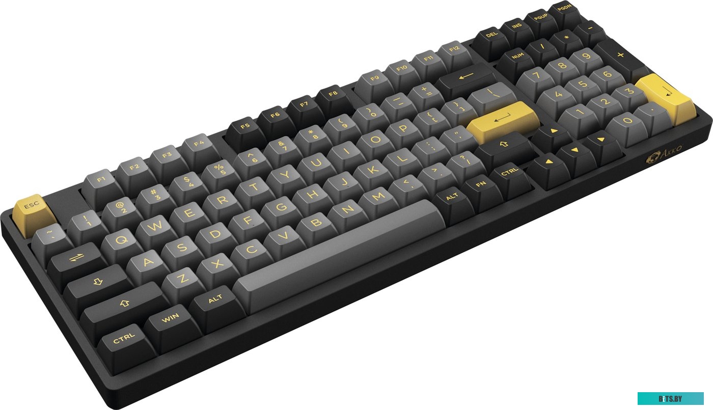 Akko 3098N Black & Gold (TTC Demon Switch)