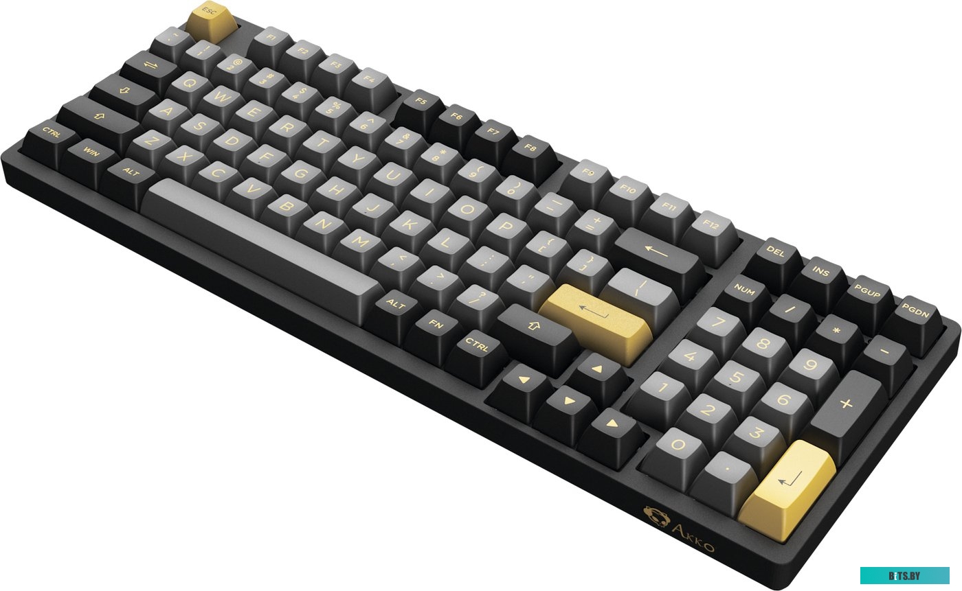 Akko 3098N Black & Gold (TTC Demon Switch)