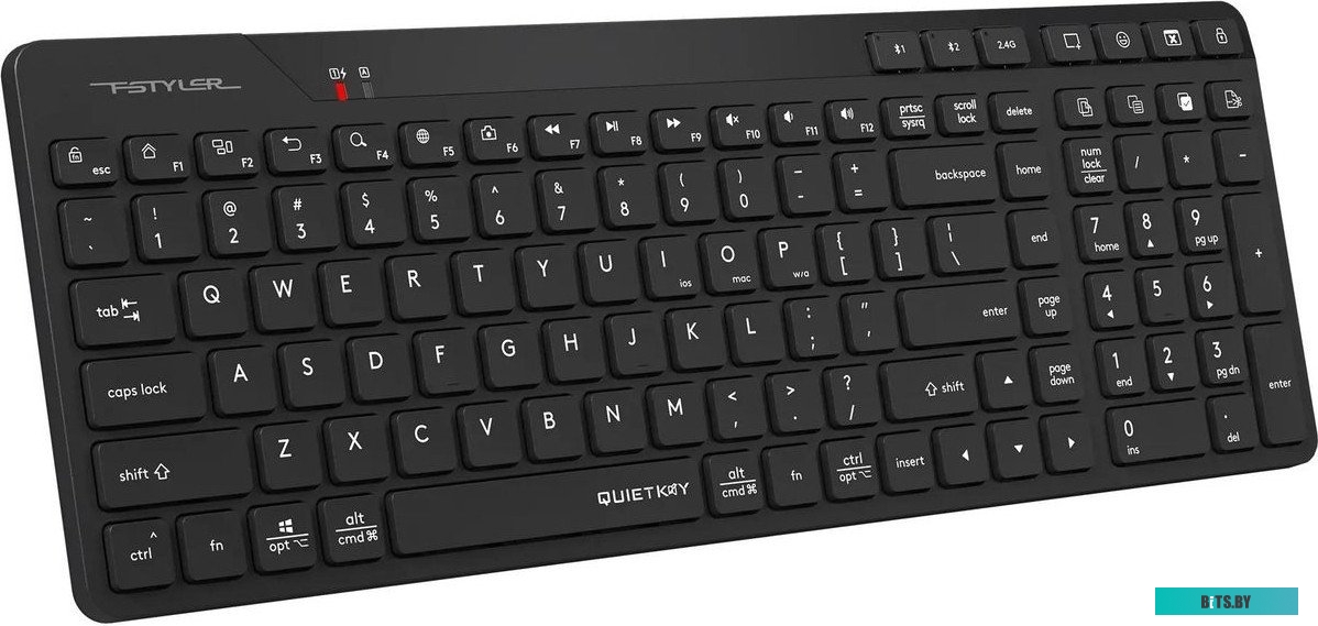 Клавиатура A4Tech Fstyler FBK27C AS (черный)