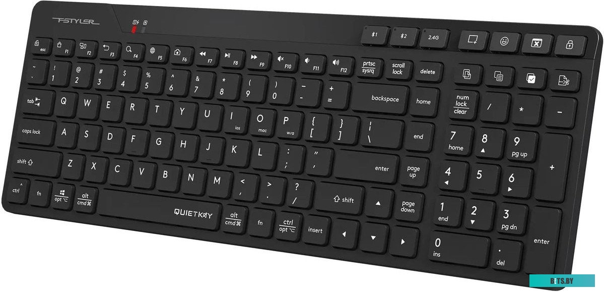 Клавиатура A4Tech Fstyler FBK27C AS (черный)
