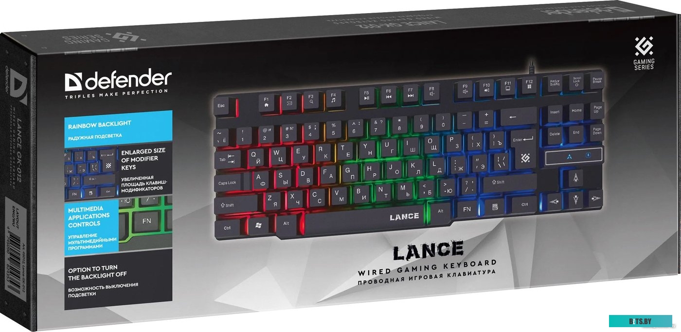Игровая клавиатура Defender Lance GK-012