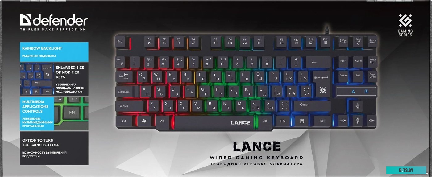 Игровая клавиатура Defender Lance GK-012
