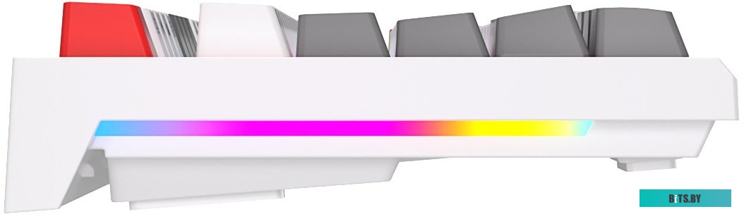 Клавиатура Royal Kludge RK-R87 RGB (белый, RK Brown)