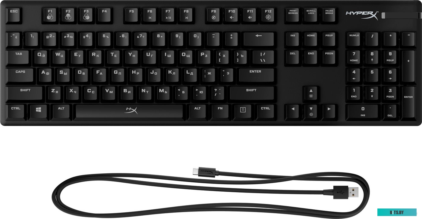 Клавиатура HyperX Alloy Origins (HyperX Red)