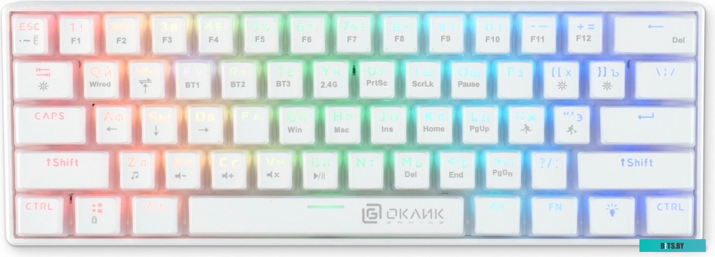 Клавиатура Oklick K763W 1920562