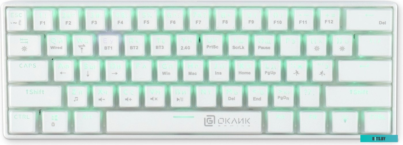 Клавиатура Oklick K763W 1920562