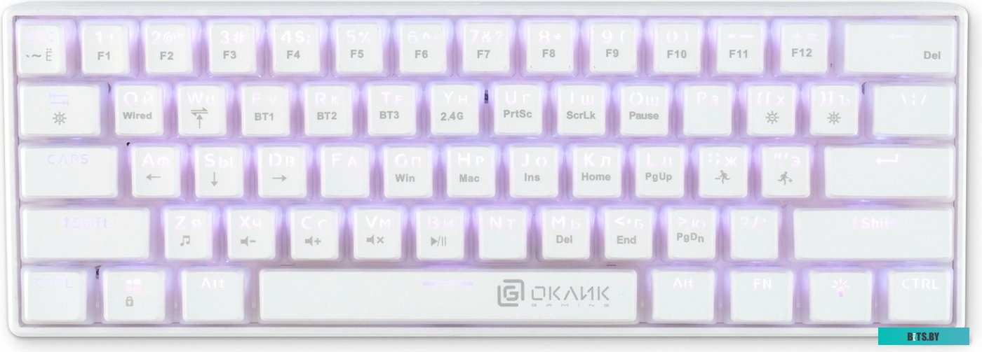 Клавиатура Oklick K763W 1920562
