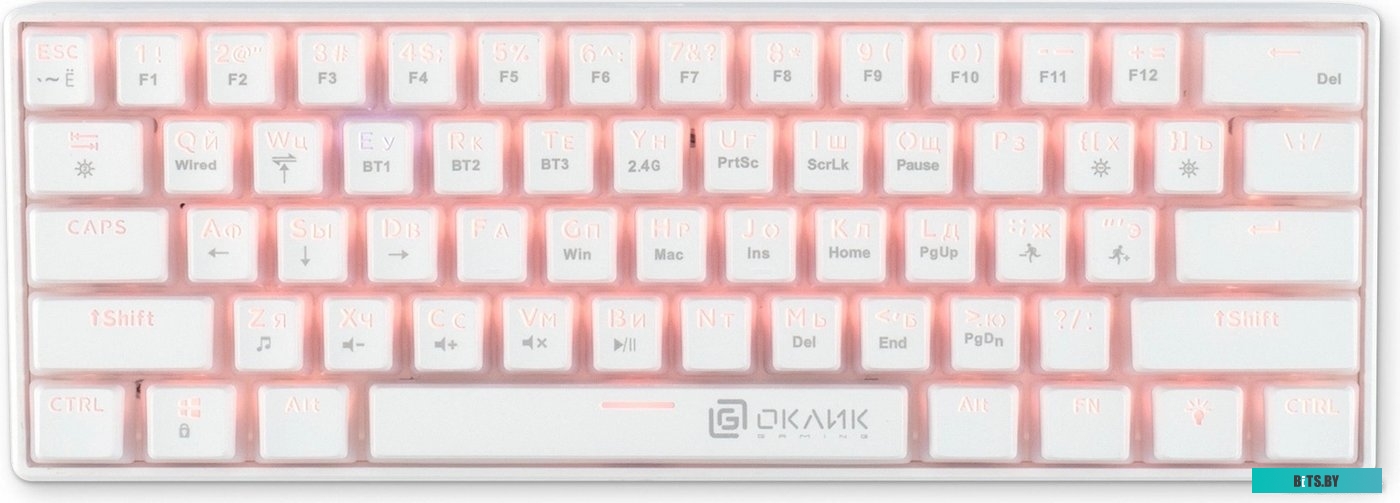 Клавиатура Oklick K763W 1920562