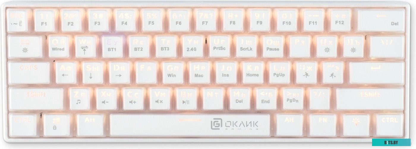 Клавиатура Oklick K763W 1920562